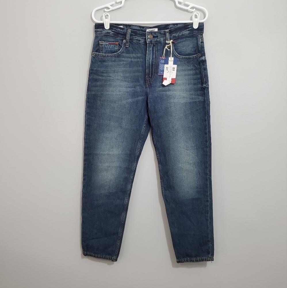 NWT Tommy Hilfiger Izzy High Rise Slim Cropped Jeans